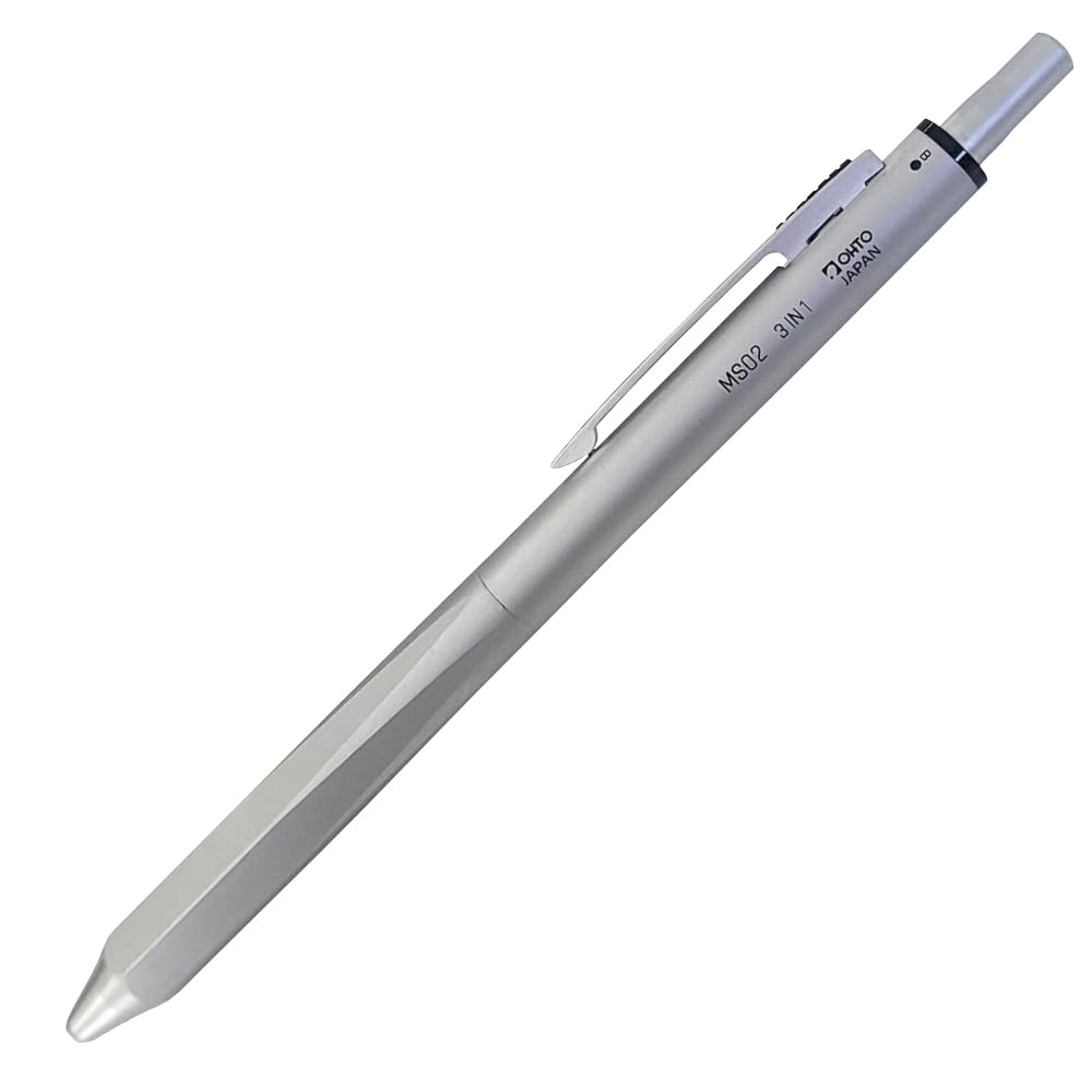 Auto Multi-Function Pen MS02 Silver for Everyday Use