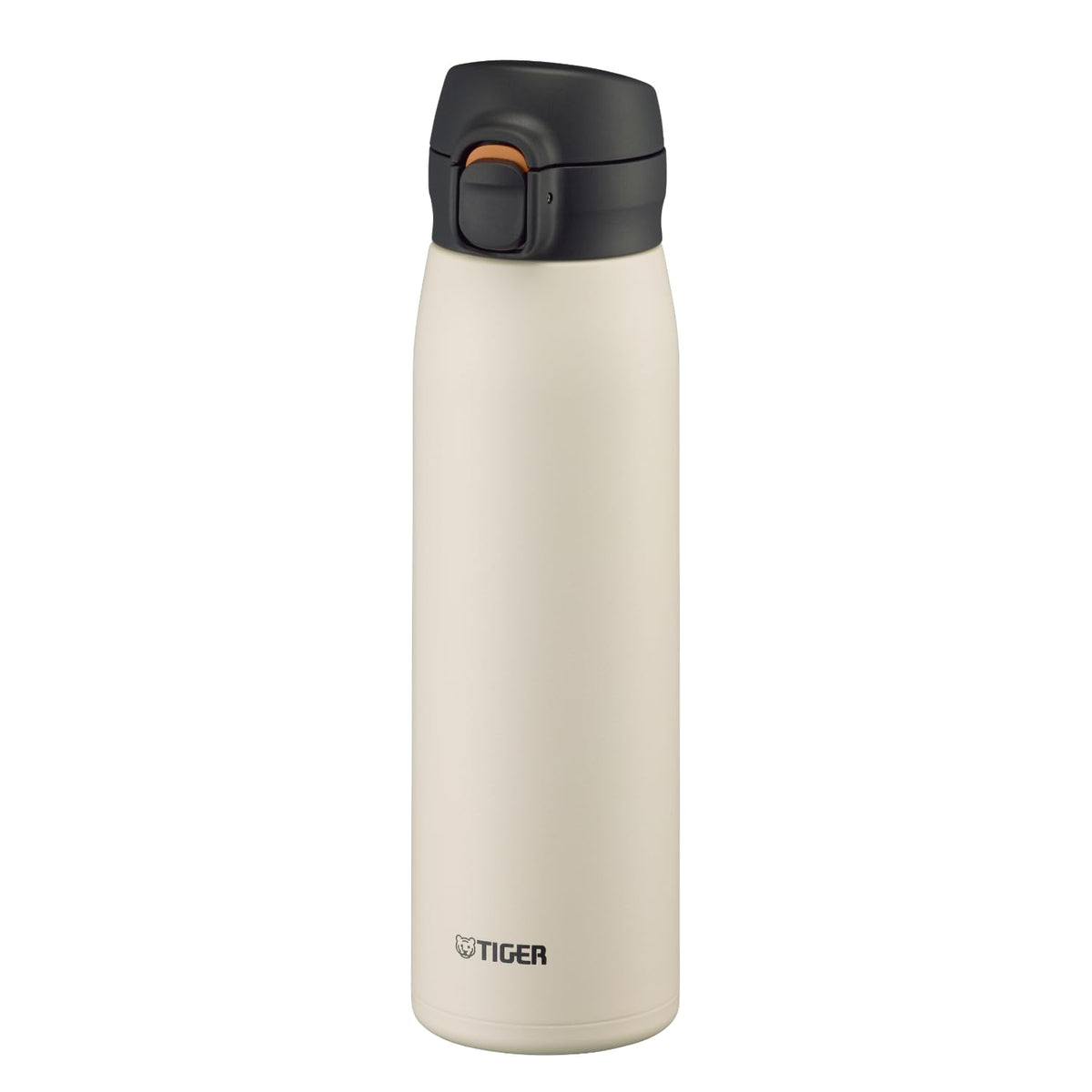 TIGER Stainless Steel Water Bottle 600ml with One-Push Design