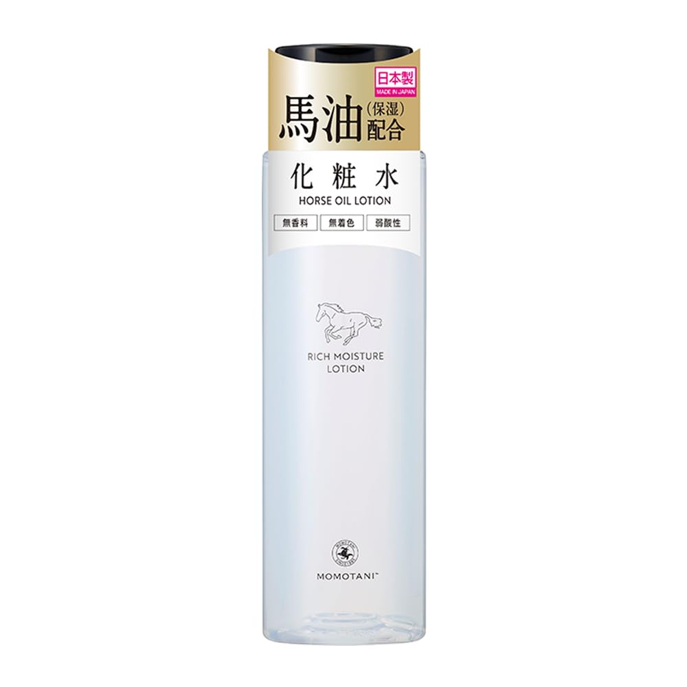 MOMOTANI Rich Moisture Lotion 150mL Japanese Skincare Hydrating Formula