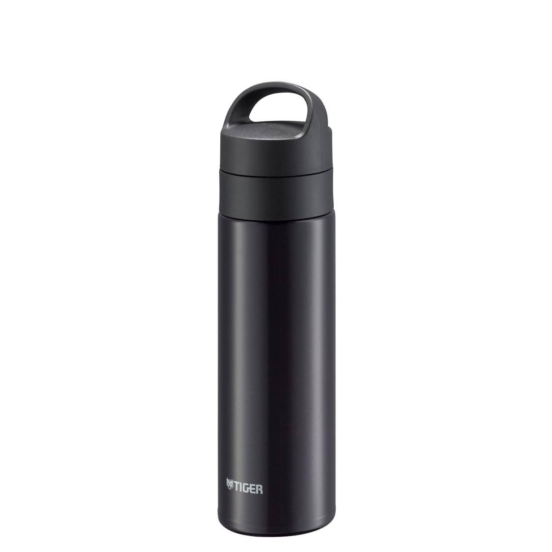 TIGER Stainless Steel Water Bottle 480ml with Handle for Hot and Cold Drinks