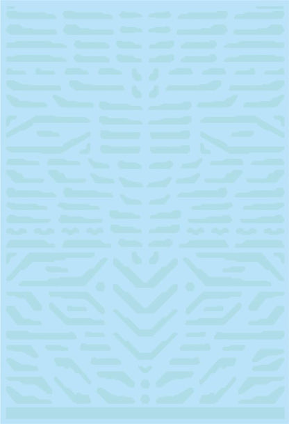 MYK DESIGN GM-967 1/100 Scale Model Water Transfer Decal Clear Neon Green