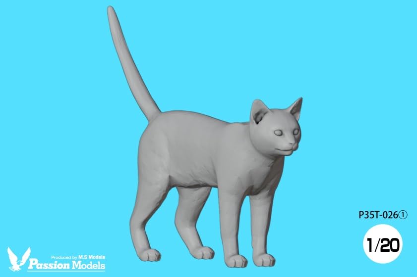 Passion Models 1/20 Cat Lovers Resin Kit Set of 5