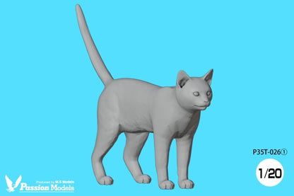 Passion Models 1/20 Cat Lovers Resin Kit Set of 5