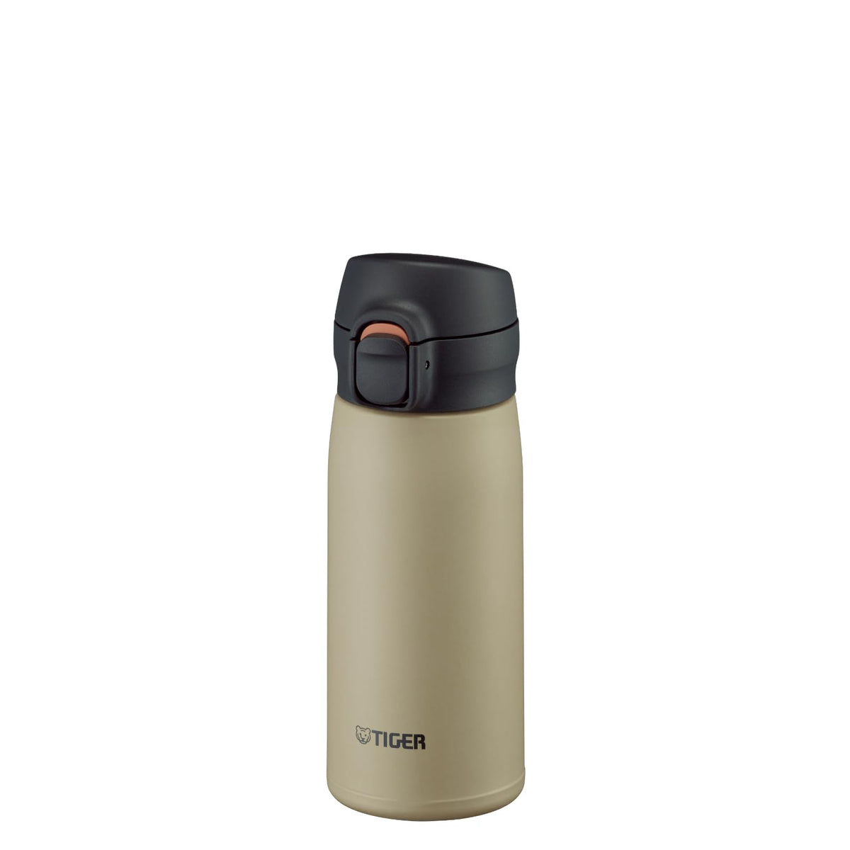 TIGER Stainless Steel Water Bottle 350ml with One-Push Design
