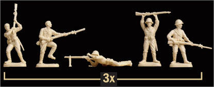 PLATZ 1/72 Japanese Army Infantry Plastic Model Kit IT6170