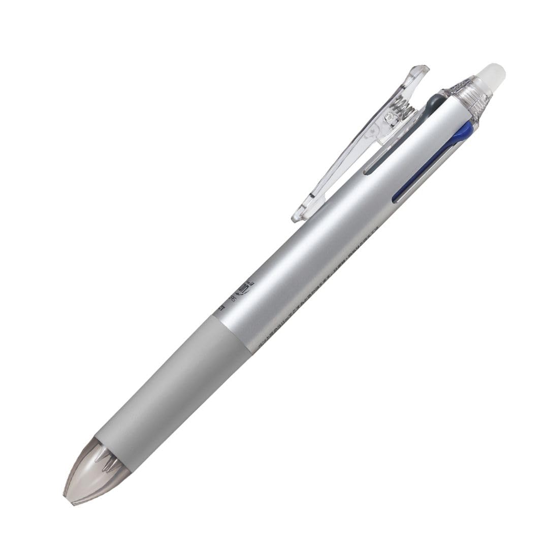 PILOT Friction Ballpoint Pen Set 4 Colors 0.38mm Gradient Silver