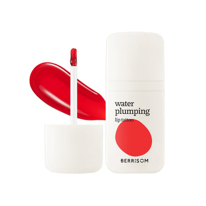 berrisom Water Plumping Lip Tattoo Long Lasting Lip Tint 01 Red Core