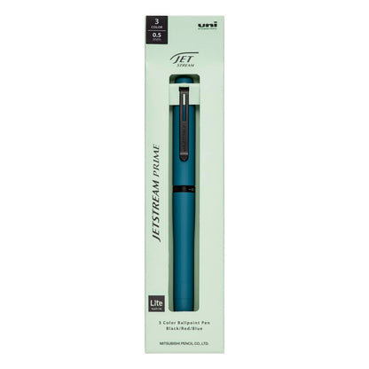 Mitsubishi Pencil Jetstream Prime 3-Color Ballpoint Pen Ivy Green