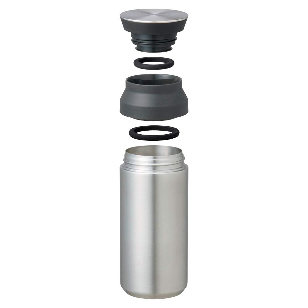 KINTO Travel Tumbler 350ml White Vacuum Insulated Design