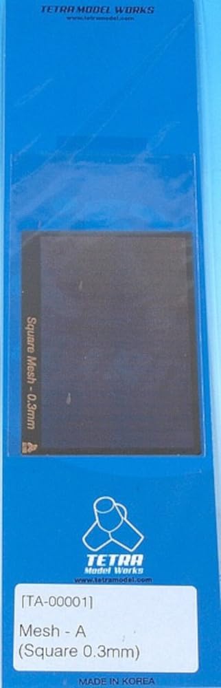 Tetra Model TA Series Mesh A Square 0.3mm Hobby Material