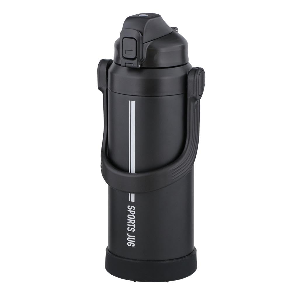 Bestco Double Stainless Steel Sports Jug 2.2L Black