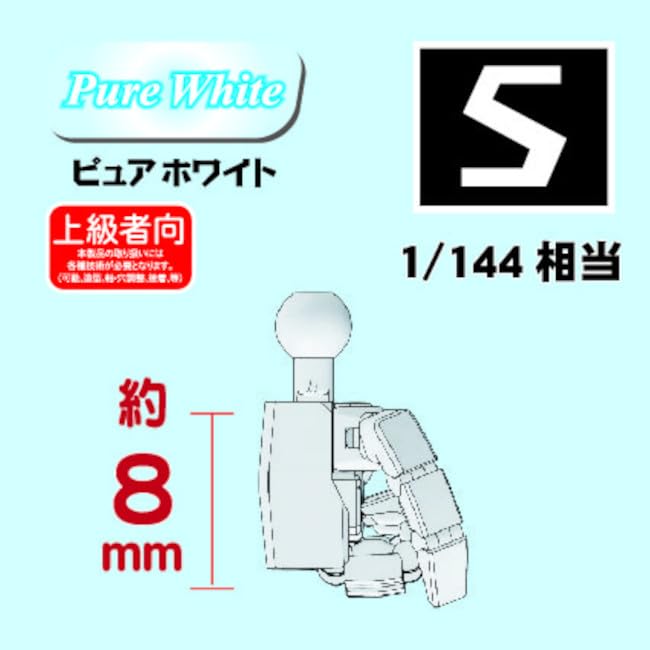 Hobby Base Premium Parts Collection Joint Technique EX Ver.2.0 Pure White