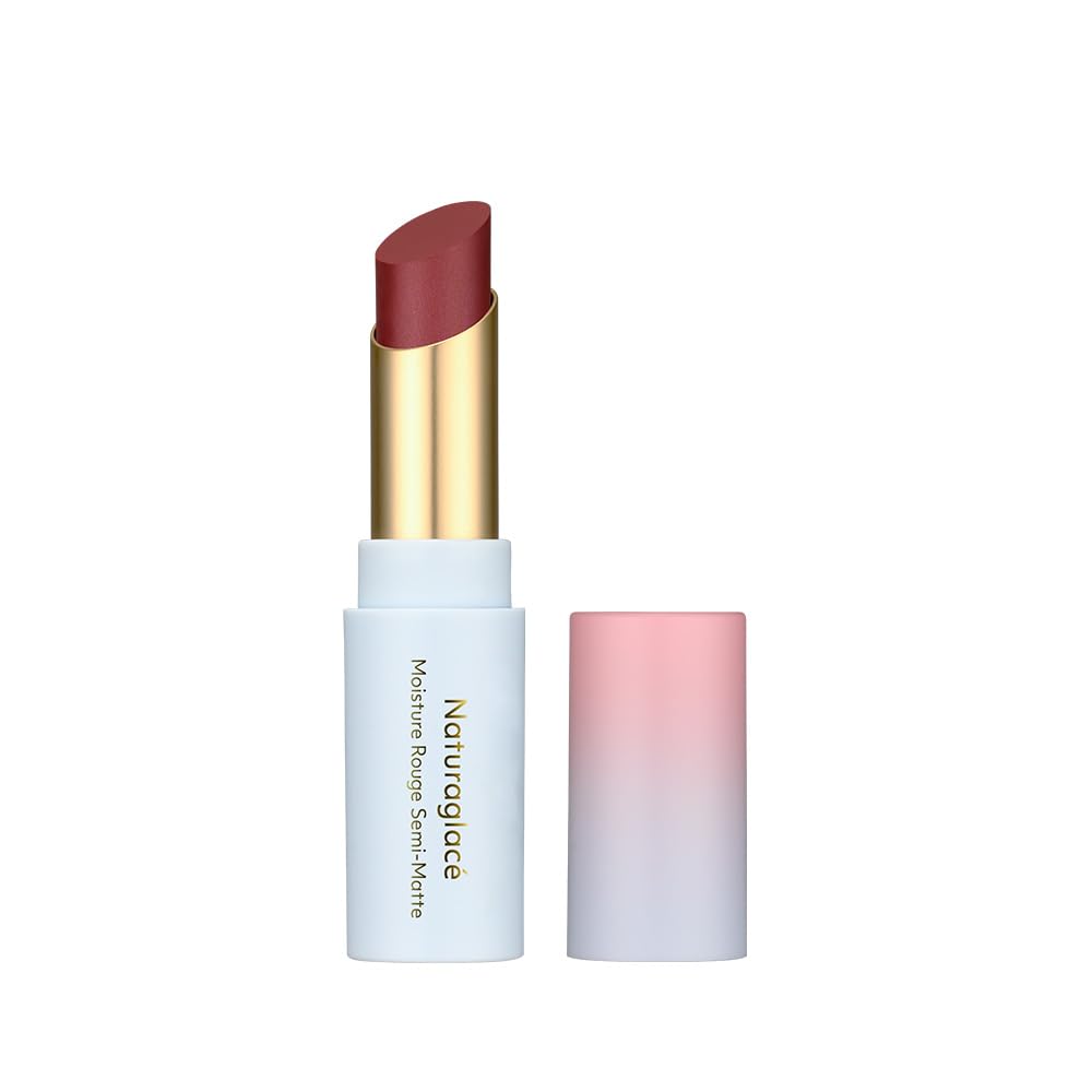 naturaglace Moisture Rouge Semi-Matte 4g Dusty Rose Lipstick