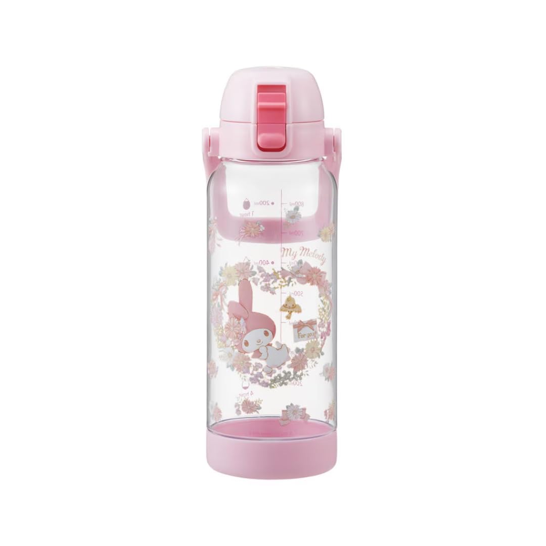 Skater Drink Marker Bottle 1L with Handle for Easy Hydration Tracking