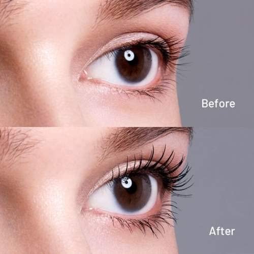 FAIRYDROPS Quattro Rush Mascara Curl Keep Magic Film Type Ruby Brown