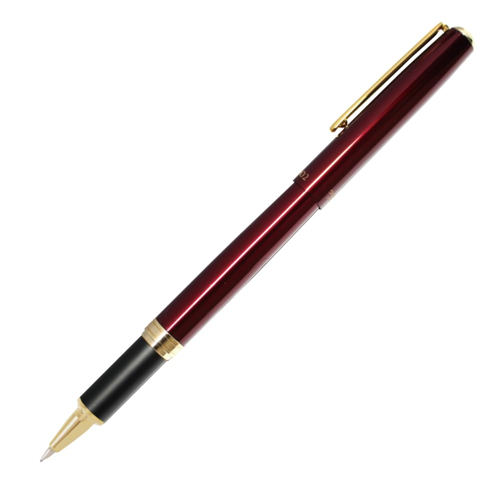 OHTO Water-Based Ballpoint Pen Gold Parts Model CR02G Wine
