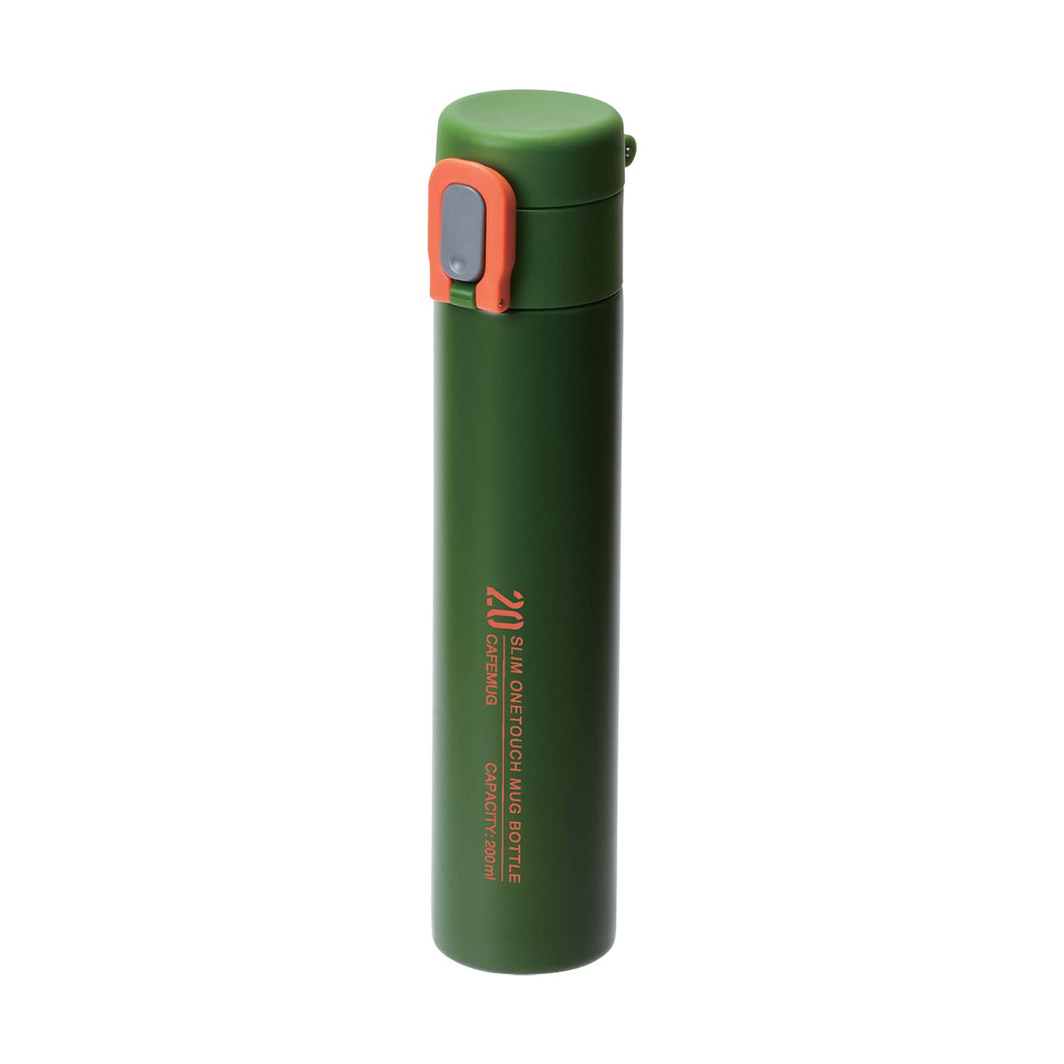 Paarukinzoku Slim Stainless Steel Bottle 200ml Green