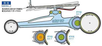 TAMIYA Solar Car Model Kit for Fun Solar-Powered Projects