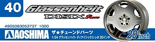 AOSHIMA 1/24 The Tuned Parts Series No.40 Grassenheit DI6 Rev 20 Inch Model Parts