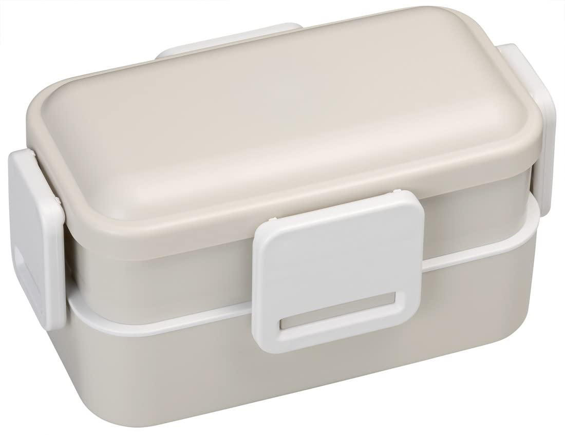 Skater Bento Box Two-Tier 600ml with Dome Lid for Lunch