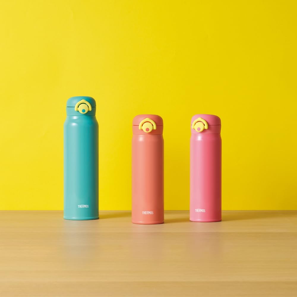 THERMOS Vacuum Insulated Travel Mug 500ml Vivid Pink for Adults and Kids