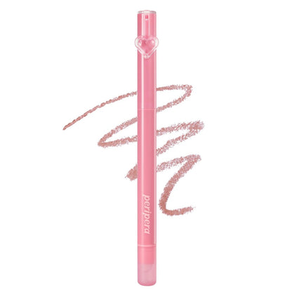 Peripera Plumping Dew Lip Pencil 01 Rosy Nude for Effortless Definition