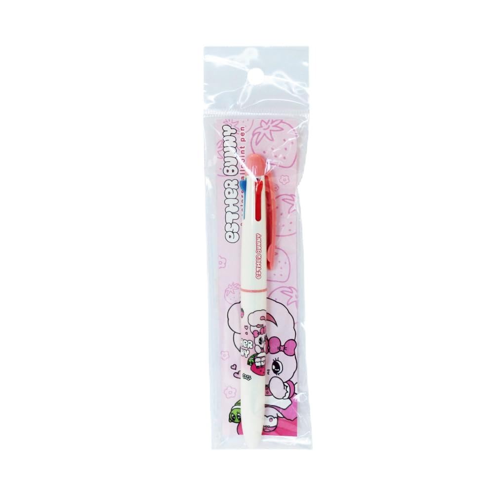 Epoch Chemical Multi-Color Pen Estabunny 3 Colors Pink
