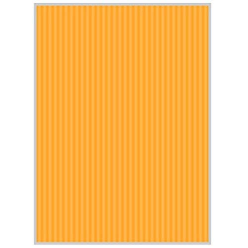 Hisago Ripple Board Thin A4 Yellow 3 Sheets