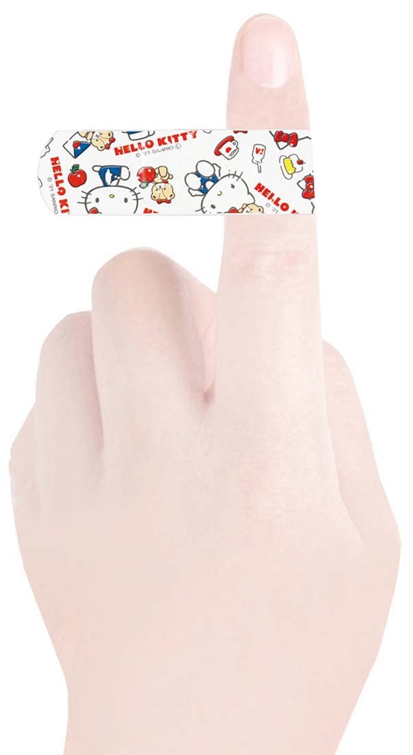 Skater Hello Kitty Bandages M Size 50 Count for Everyday Use
