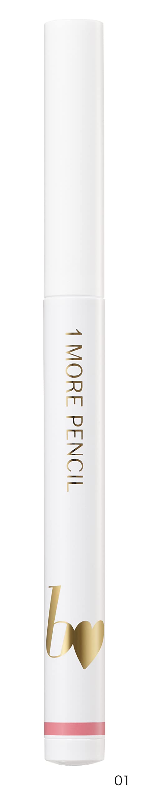 b idol 1more Pencil R Lip Liner 0.5g in Pink for a Natural Look