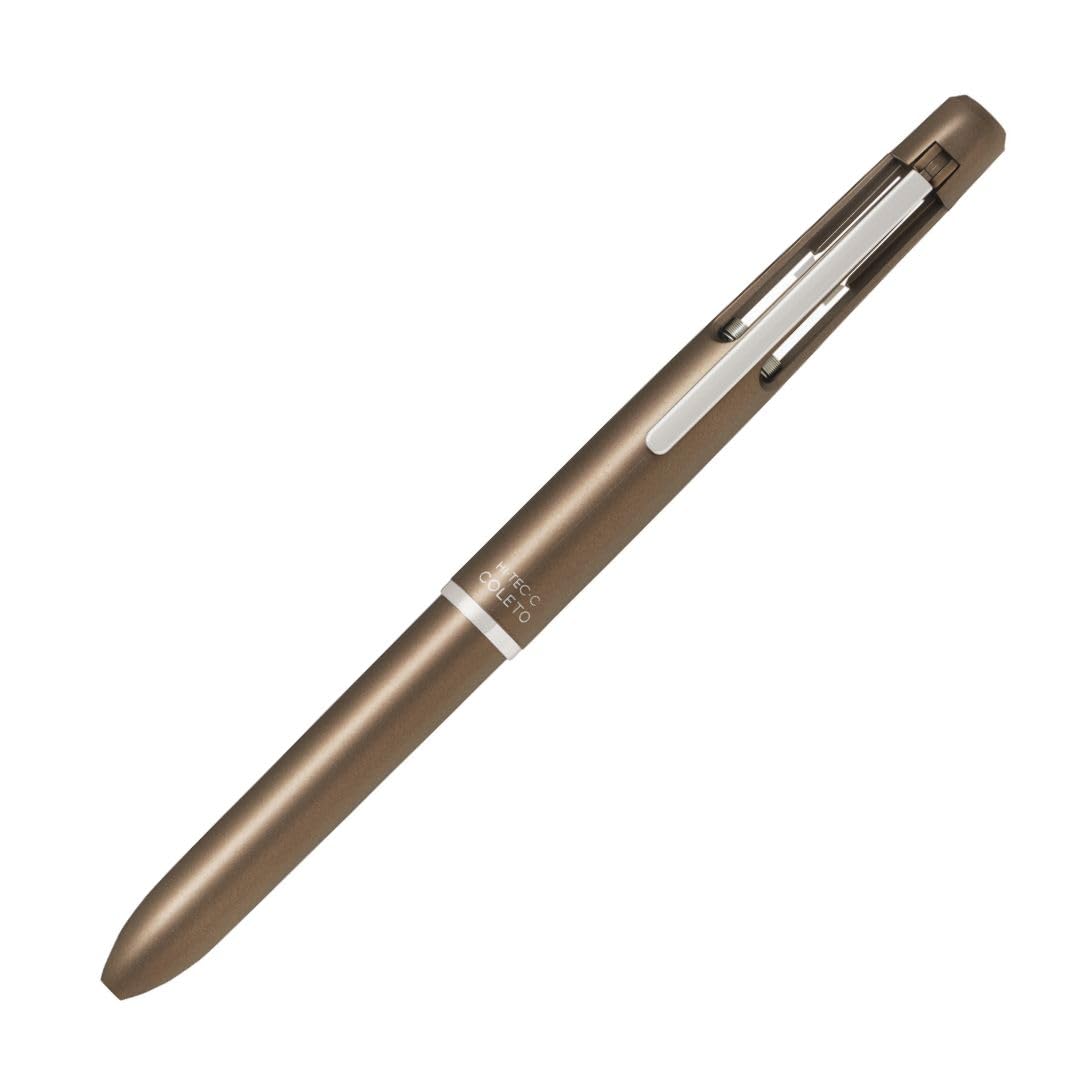 PILOT Multi-Function Pen Hi-Tec C Coleto 1000 Body 4 Color Brown