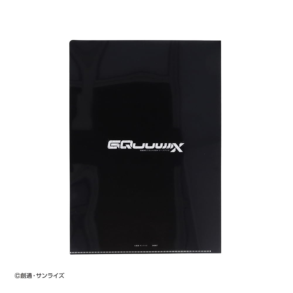 Sun-Star Stationery Gundam GQuuuuuuX Clear File Featuring Ziegax and Red Gundam