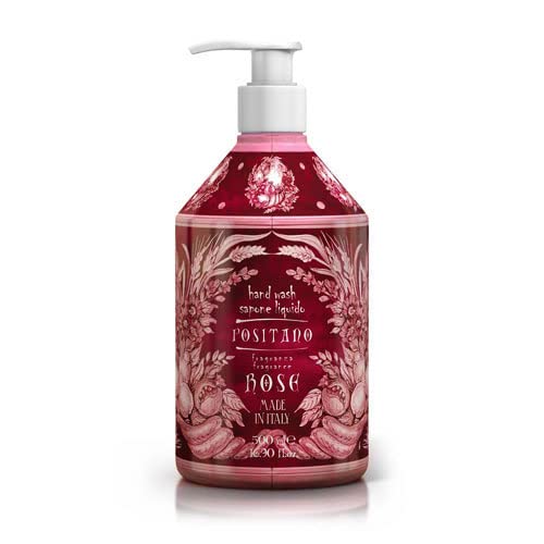 Rudy Liquid Soap Positano Rose 300ml Luxurious Fragrance