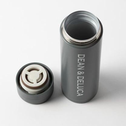 DEAN &amp; DELUCA Screw Bottle Ceramic Coated Gray 300ml