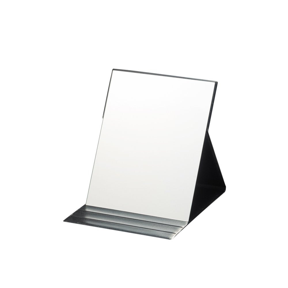 Napure Mirror Makeup Mirror L Size Black for True Skin Color Reflection