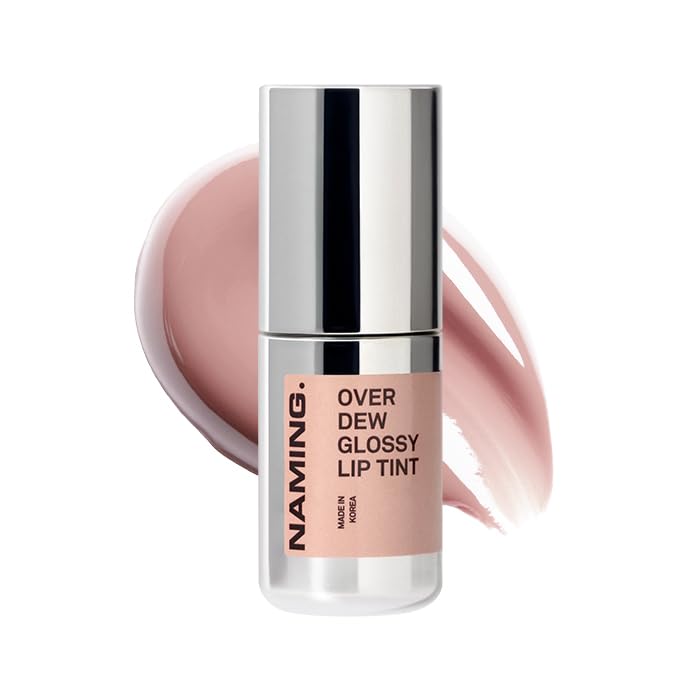 NAMING Overdue Glossy Lip Tint 02 Beige with High-Shine Finish