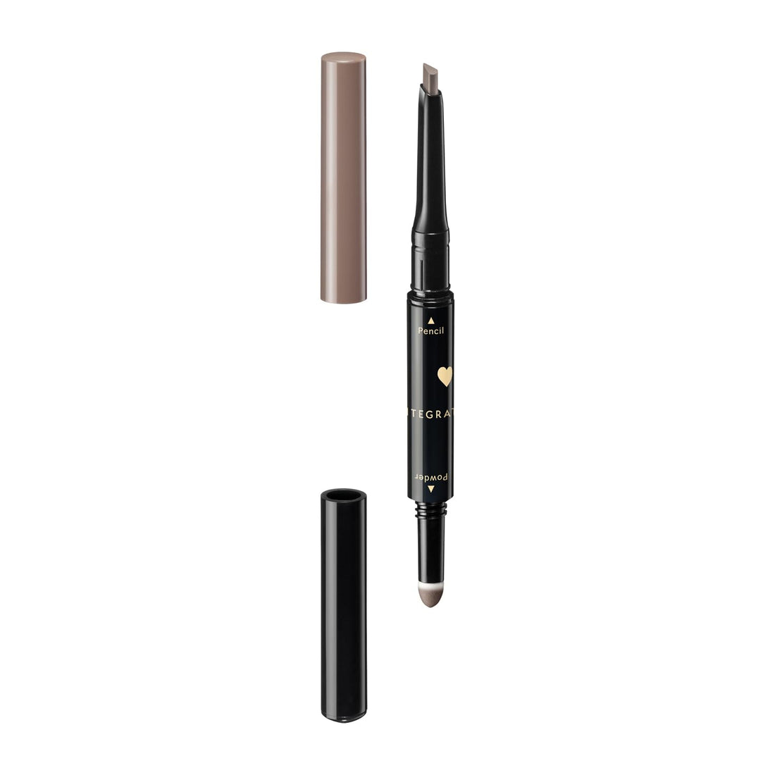 INTEGRATE Pita Gel Eyebrow Ash Gray 0.36g Pencil 0.4g Powder