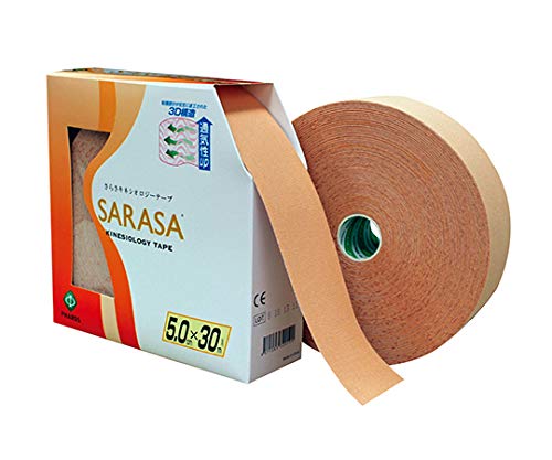 Faros Kinesiology Tape 5cm x 30m for Supportive Muscle Care