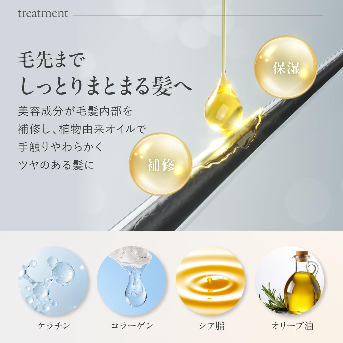 4Luster Hair Treatment 400ml for Moisture and Shine