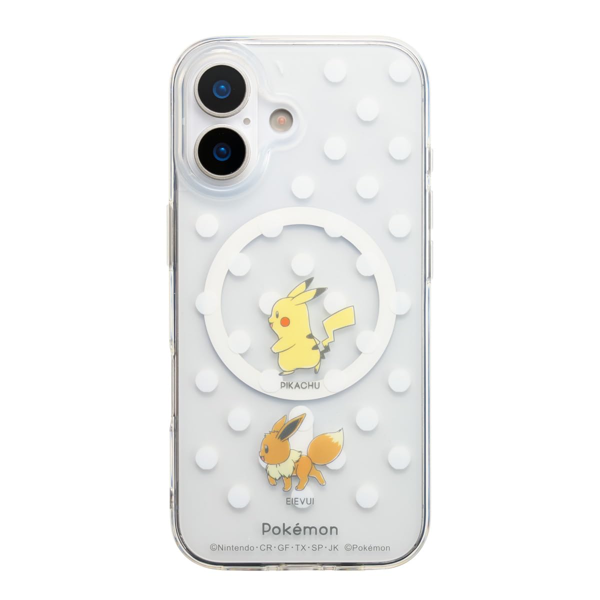 Suncrest Pocket Monster iPhone 17 MagSafe Case Pikachu &amp; Eevee
