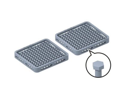 E.T Model 1.1mm Hex Rivets 240 Pieces for Model Kits
