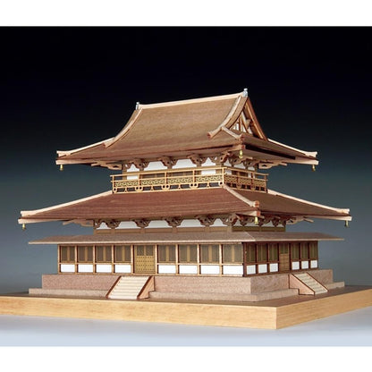 Woody JOE 1/150 Horyu-ji Kondo Wooden Model Assembly Kit