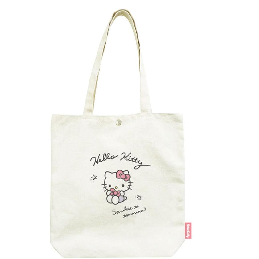 K-Company Sanrio Characters Canvas Tote Hello Kitty 36.5x35x8cm