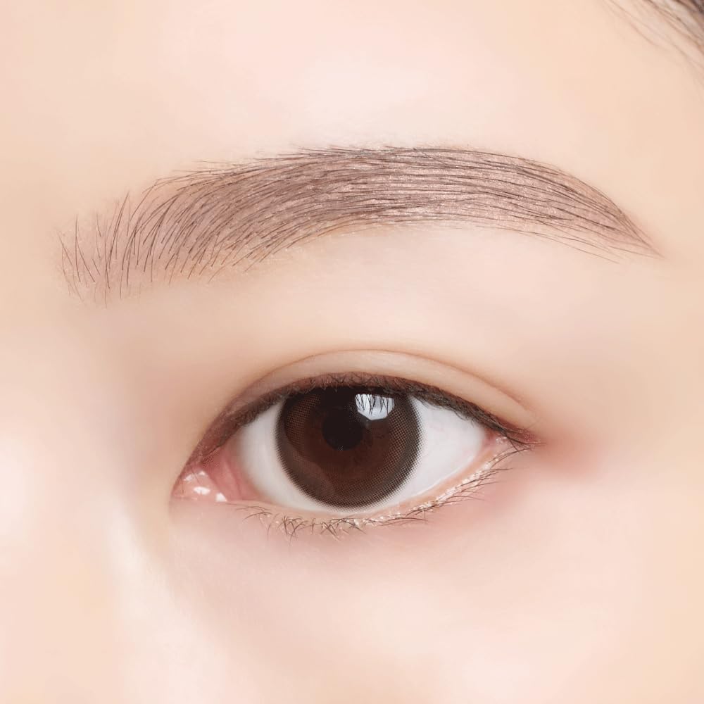 K-Palette Three Way Eyebrow Pencil 04 Grey Brown Waterproof 0.4g