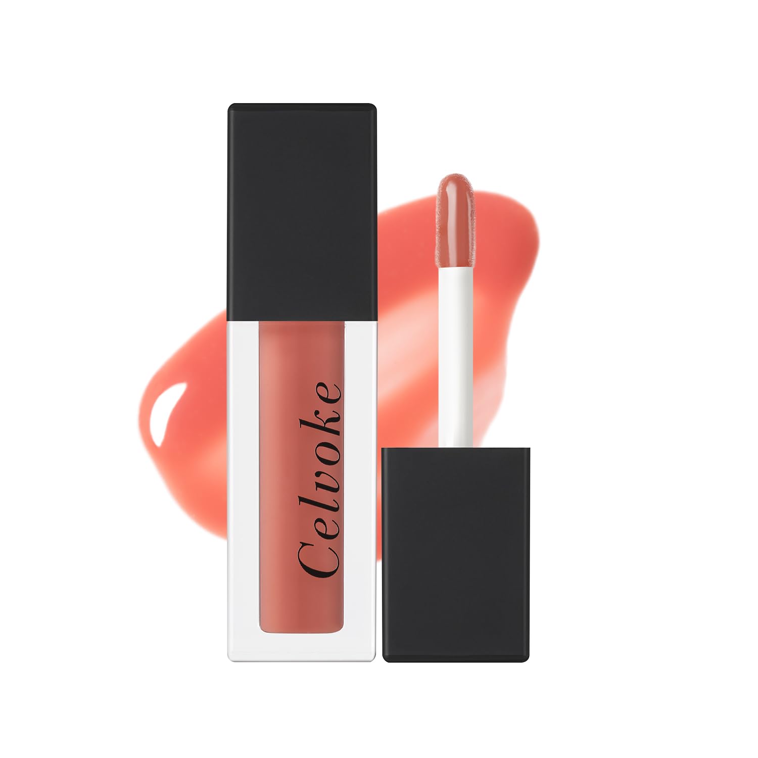 Celvoke Moisture Lip Drop Burnt Pink Lip Gloss with Natural Ingredients
