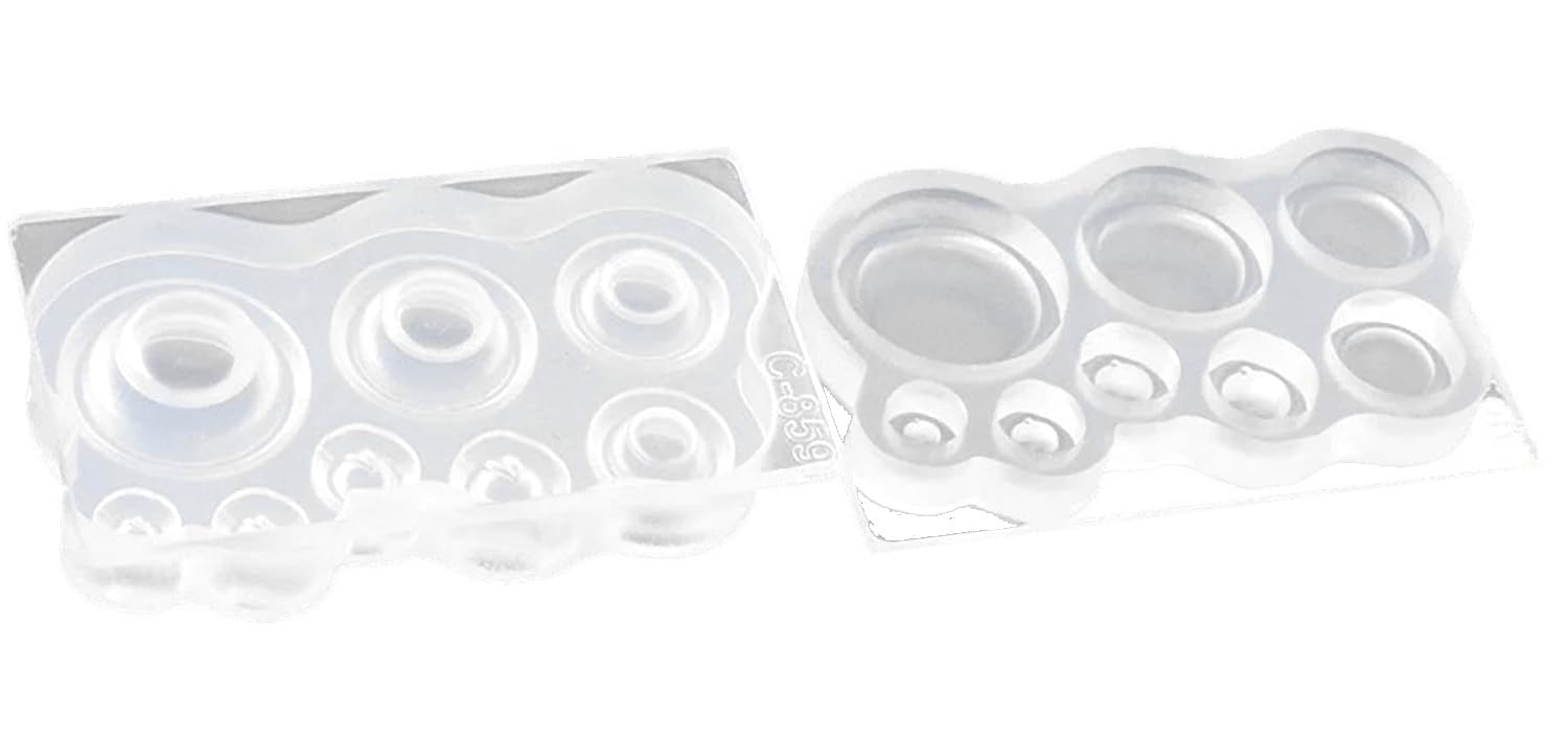 Kameshima Soft Mold Mirror Mochi 3D Silicone Hobby Mold C-859