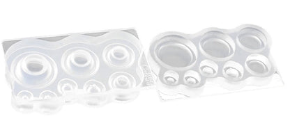 Kameshima Soft Mold Mirror Mochi 3D Silicone Hobby Mold C-859