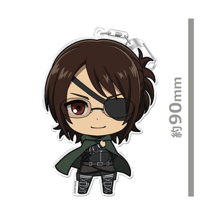 azumaker Attack on Titan Big Acrylic Keychain Hange