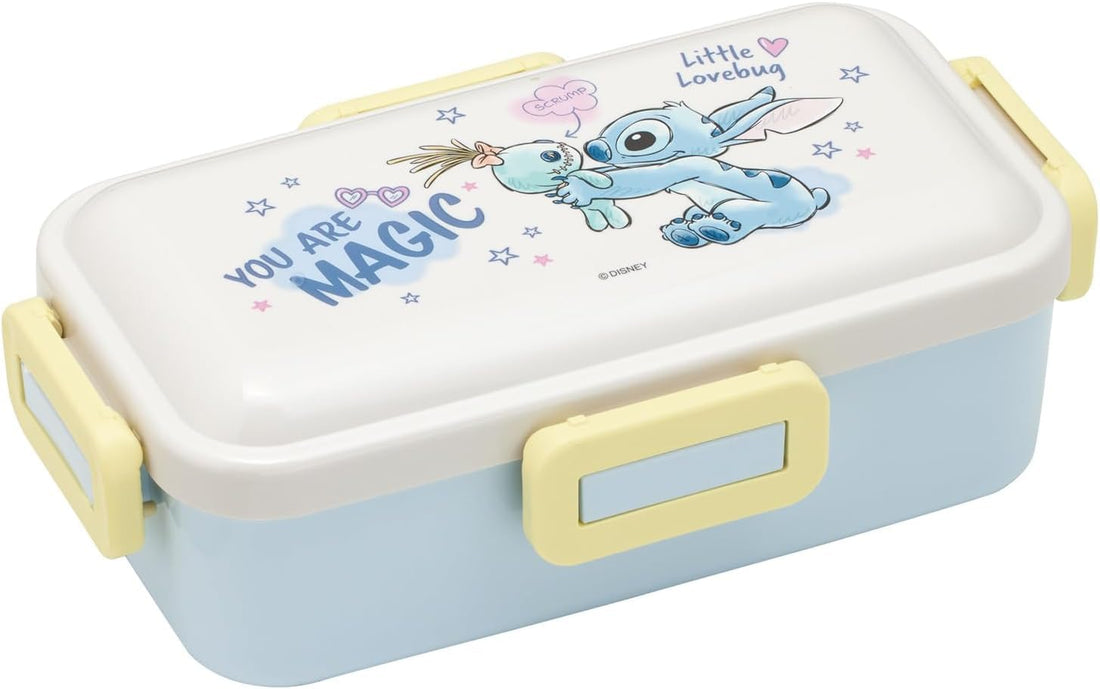 Skater Bento Box Disney Stitch 530ml Microwave and Dishwasher Safe