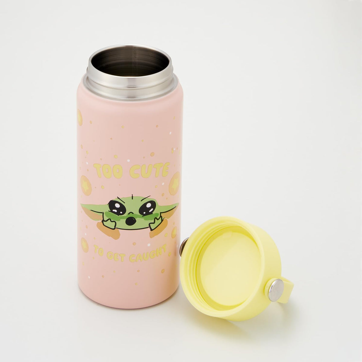Skater Water Bottle 480ml with Handle Featuring Disney Star Wars Mandalorian